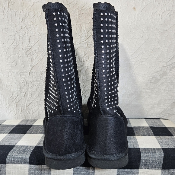 Silver Dew Women's Jessica-02 Studded Boots - Picture 3 of 9